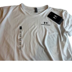 Under Armour Vanish Energy Rush White Womens XS Short Sleeve NWT